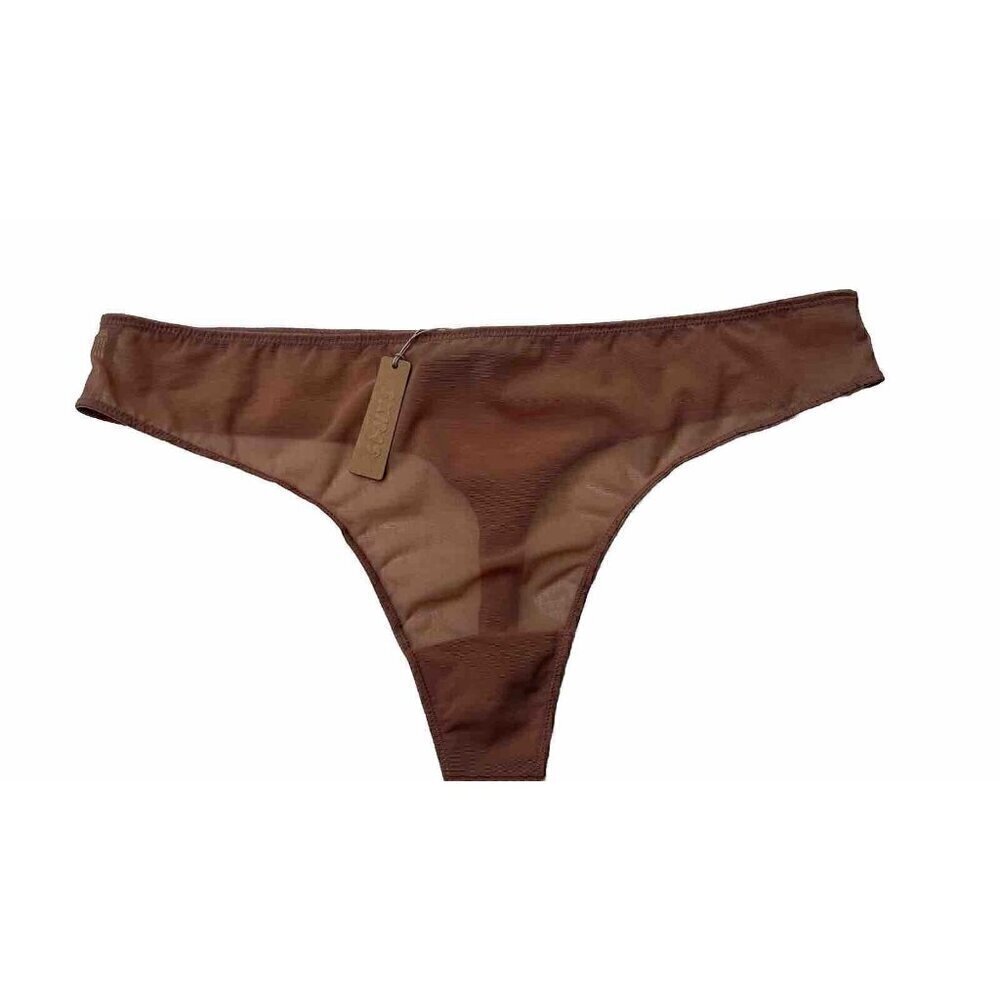 Skims Mesh Built Up Thong Color Jasper Size 3X(PN-BUT-0240) NWT - Picture 3 of 5